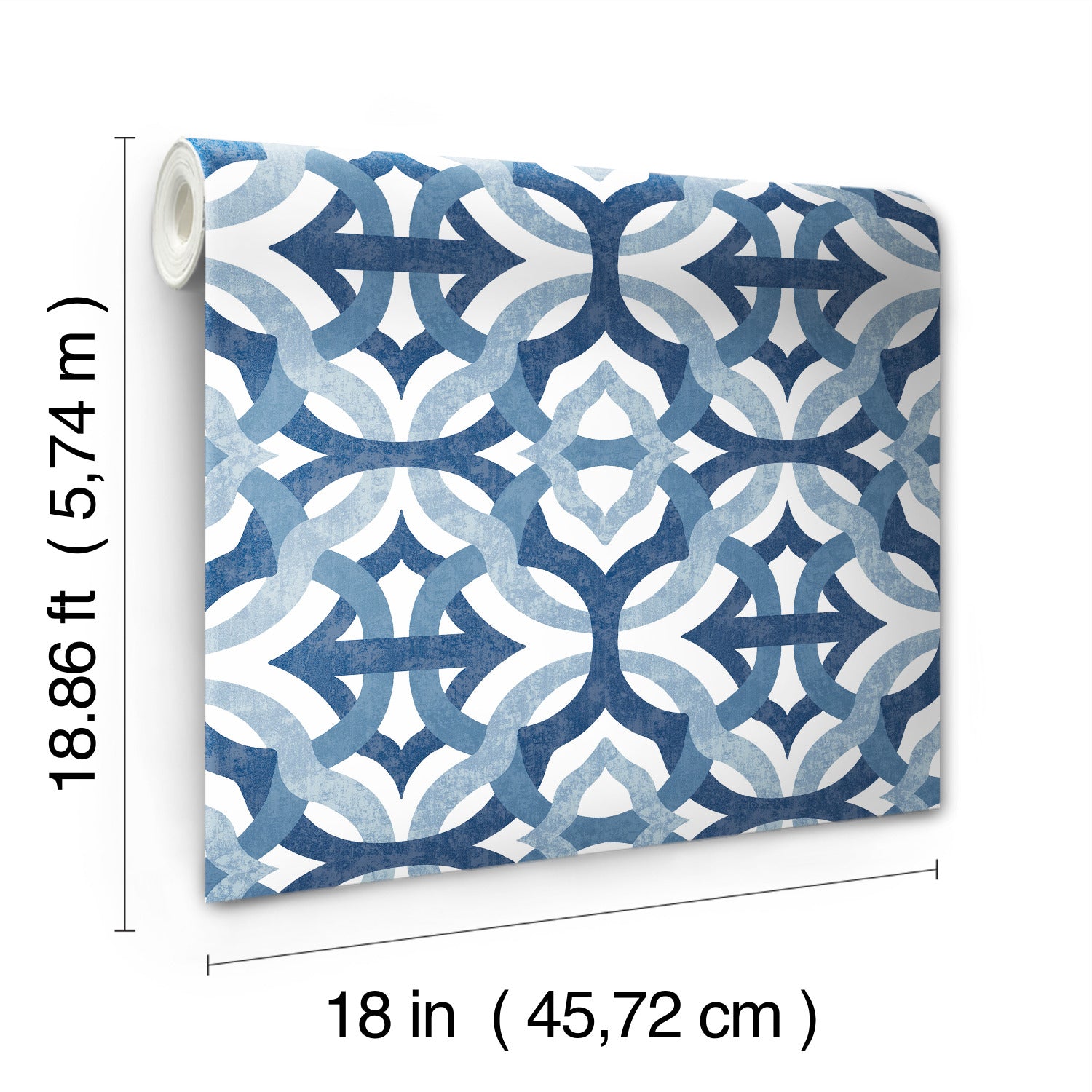 RMK11866RL Peel and Stick Wallpaper - dimensions