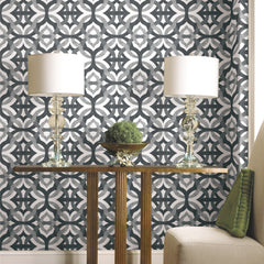 Tipton P&S Wallpaper in a room setting
