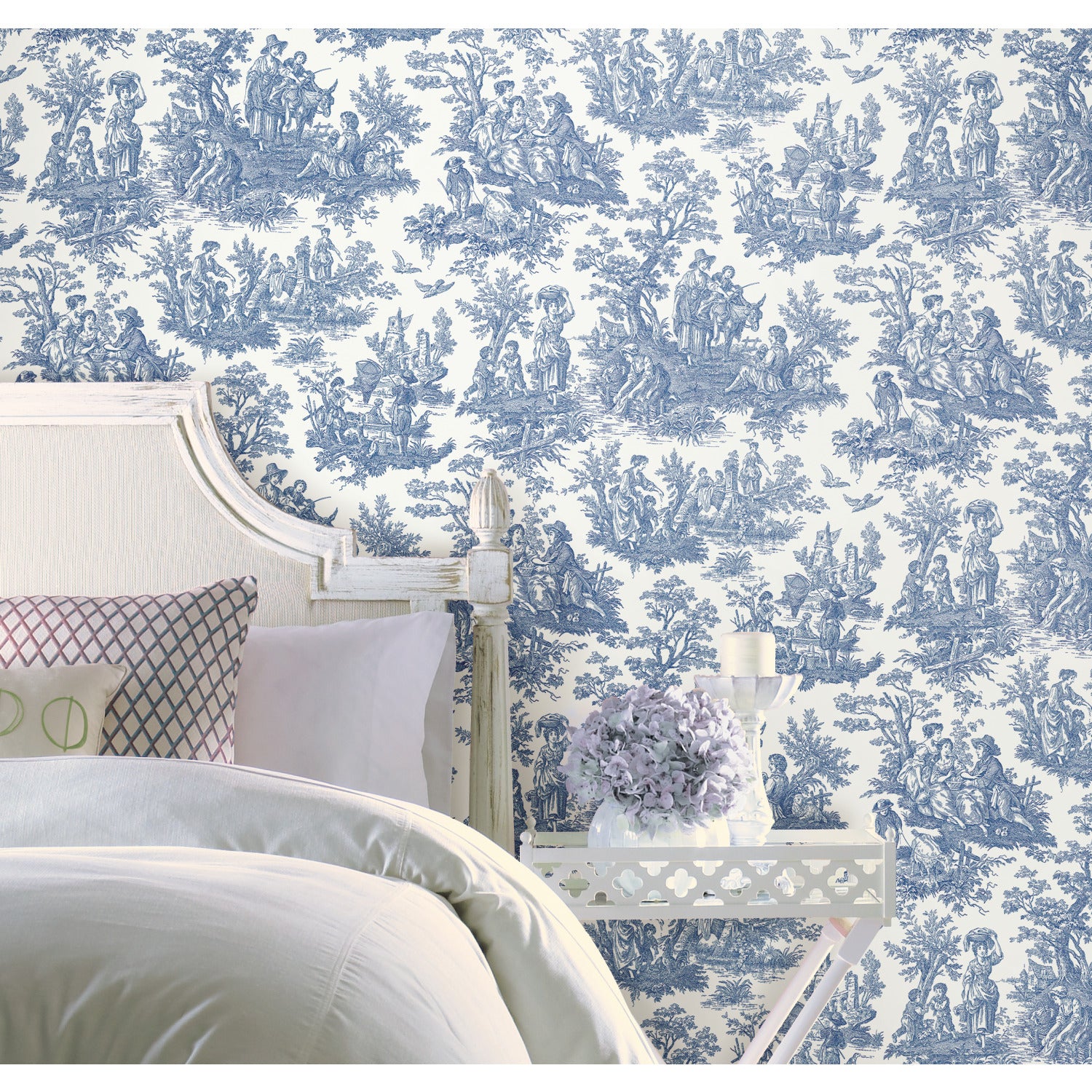 RMK11868WP Peel and Stick Wallpaper in a room setting