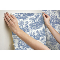 RMK11868WP Peel and Stick Wallpaper - how to stick