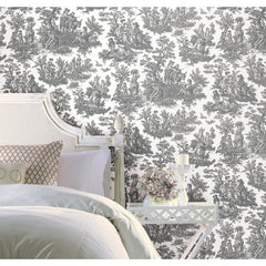 RMK11869WP Peel and Stick Wallpaper in a room setting