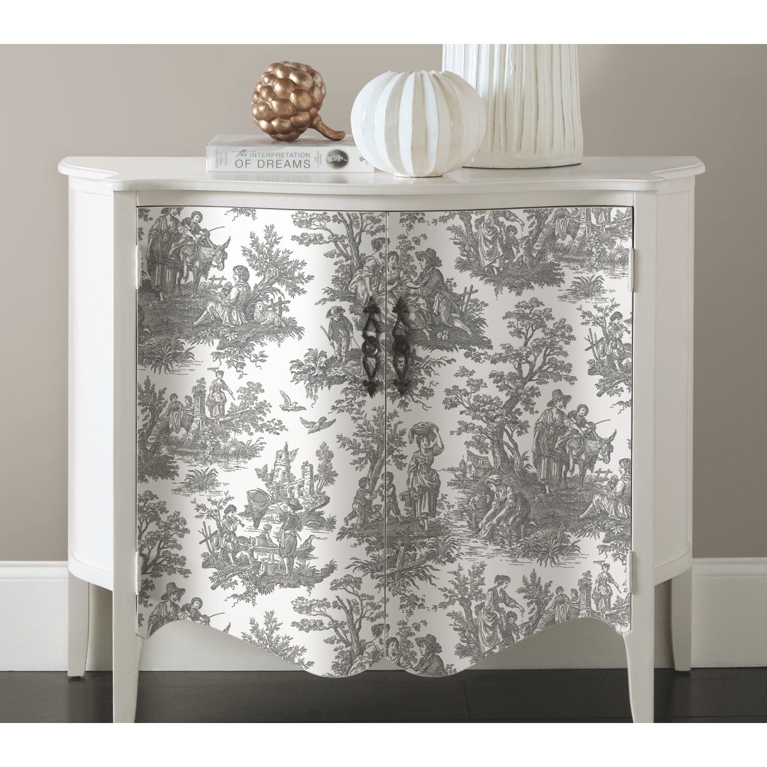 RMK11869WP Peel and Stick Wallpaper in a room setting