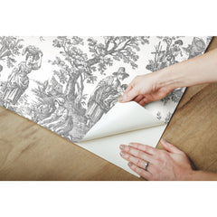 RMK11869WP Peel and Stick Wallpaper - how to peel