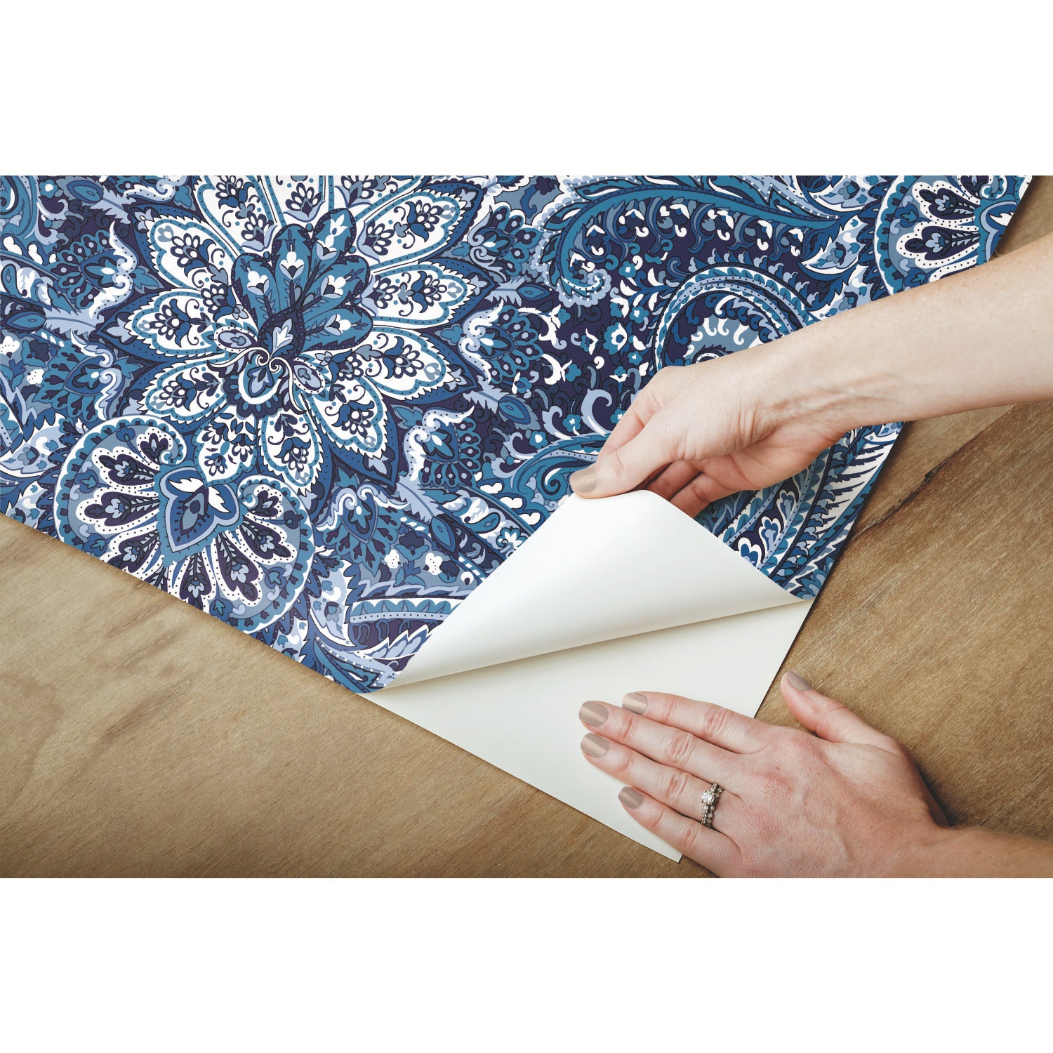 Swept Away P&S Wallpaper - how to peel