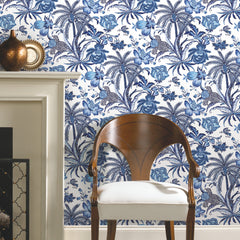 RMK11881RL Peel and Stick Wallpaper in a room setting