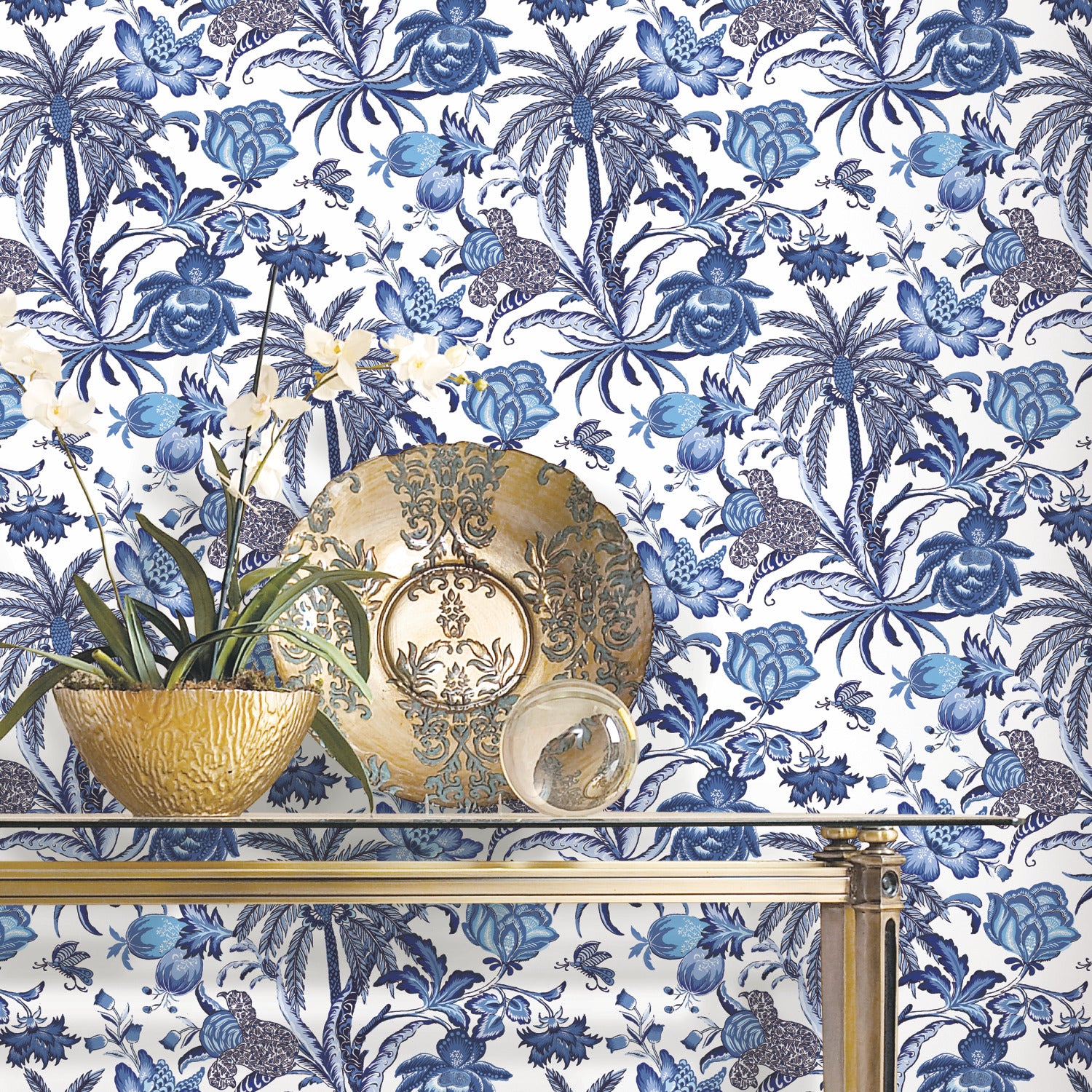 RMK11881RL Peel and Stick Wallpaper in a room setting