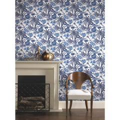 RMK11881RL Peel and Stick Wallpaper in a room setting