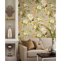 Live Artfully P&S Wallpaper in a room setting