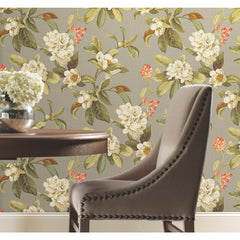 Live Artfully P&S Wallpaper in a room setting