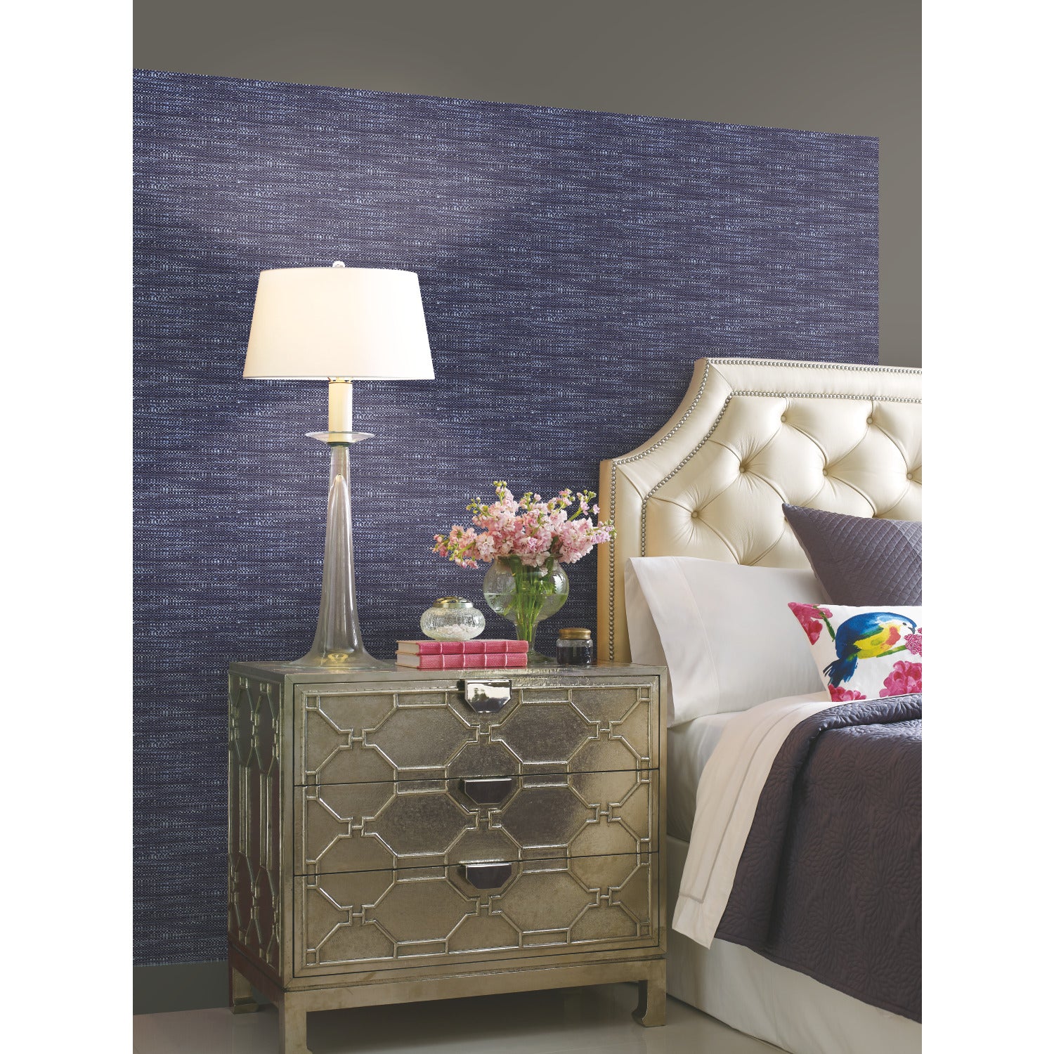 RMK11889RL Peel and Stick Wallpaper in a room setting