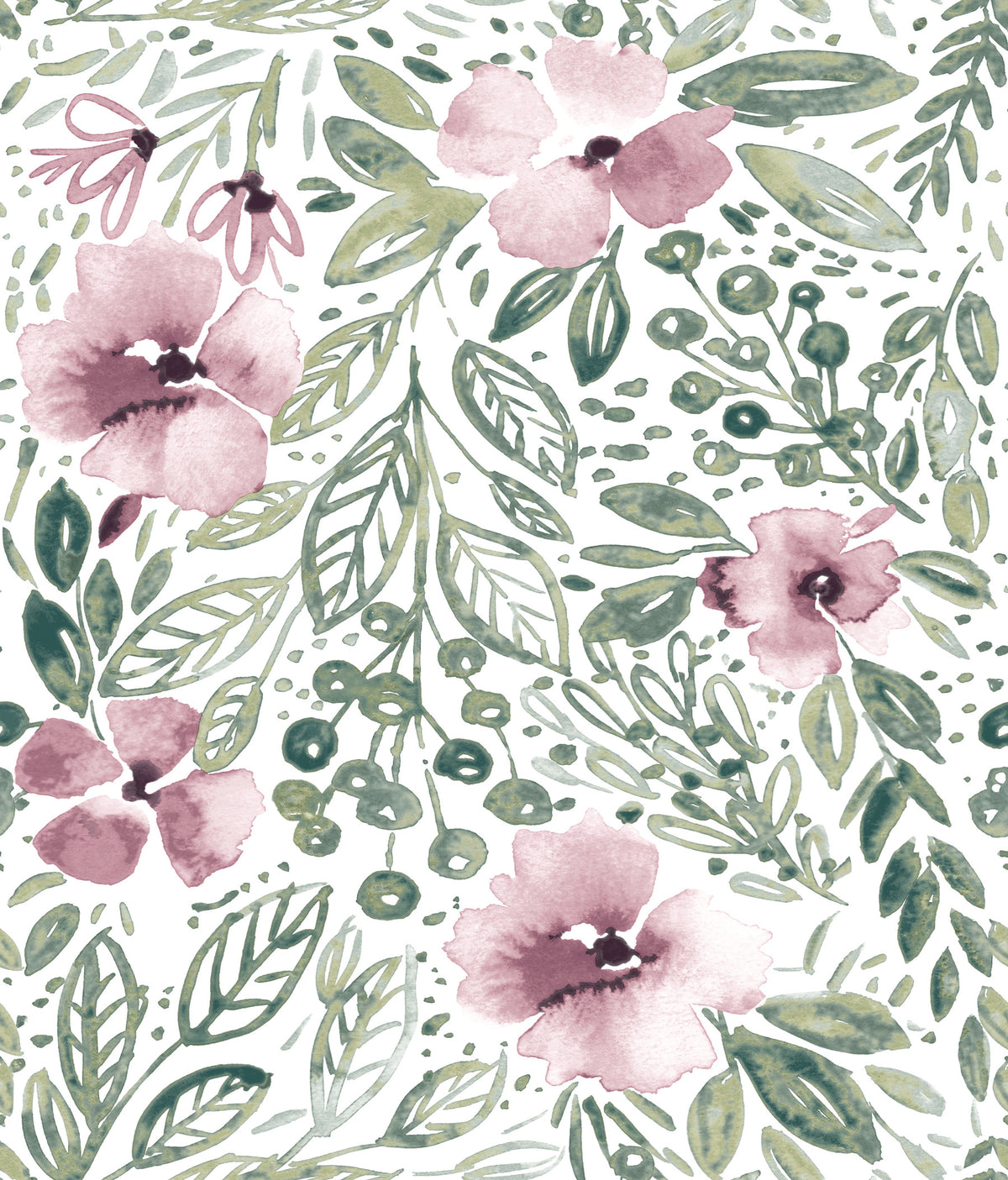 Clara Jean April Showers P&S Wallpaper by WallPops