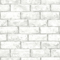 Brick Peel and Stick Wallpaper by WallPops