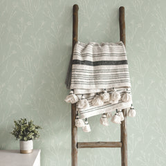 Twigs Peel and Stick Wallpaper in a room setting