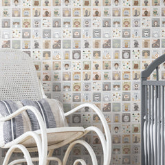 Star Wars Infant Alphabet P&S Wallpaper in a room setting