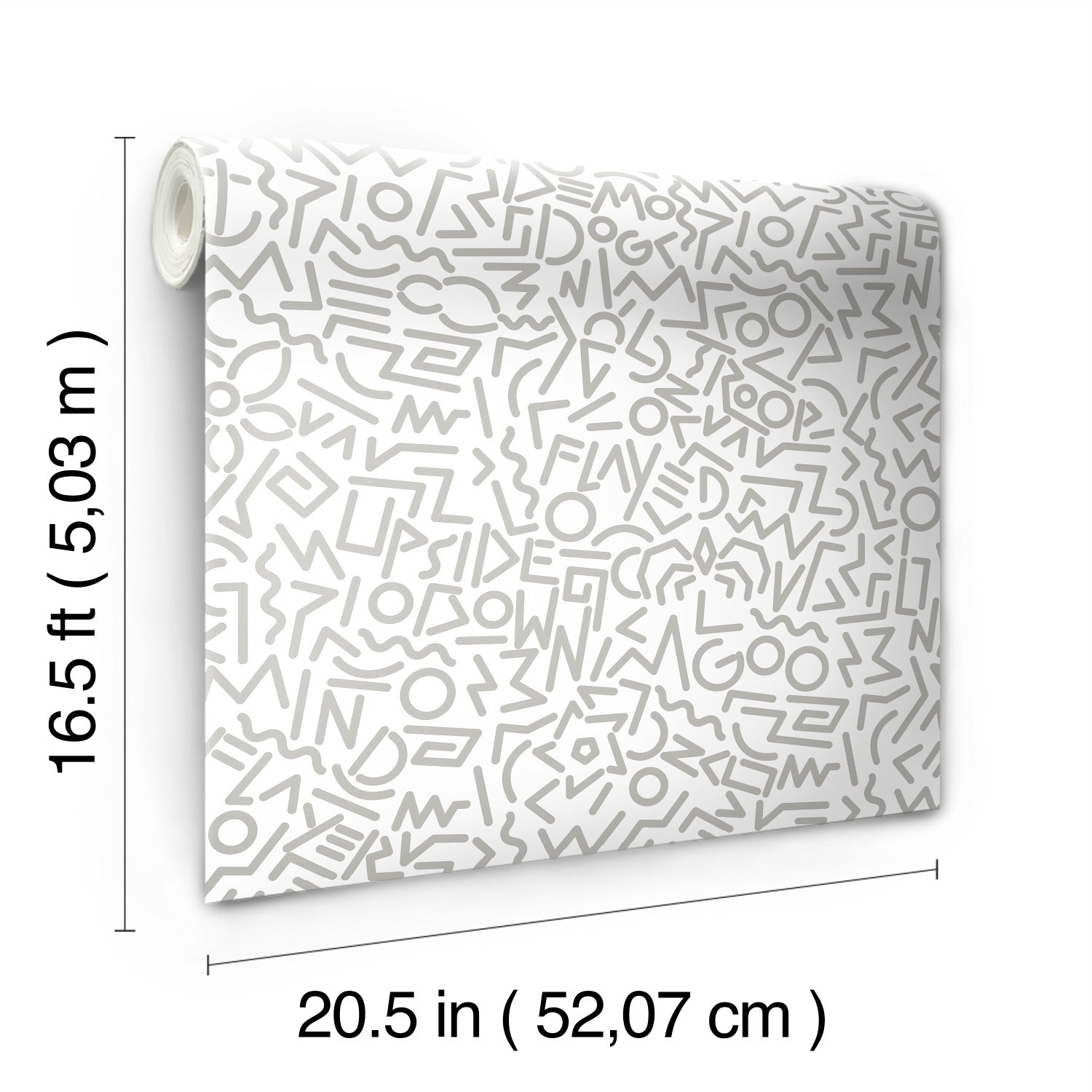 RMK11974WP peel and stick wallpaper - dimensions