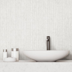 Crackled Stria Texture P&S Wallpaper in a room setting