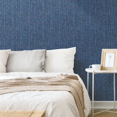 Crackled Stria Faux Texture Peel and Stick Wallpaper in a room setting