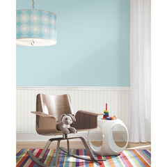 Beadboard Peel and Stick Wallpaper in a room setting