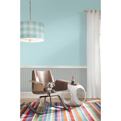 Beadboard Peel and Stick Wallpaper in a room setting