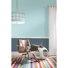 Beadboard Peel and Stick Wallpaper in a room setting