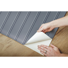 Beadboard Peel and Stick Wallpaper - how to peel