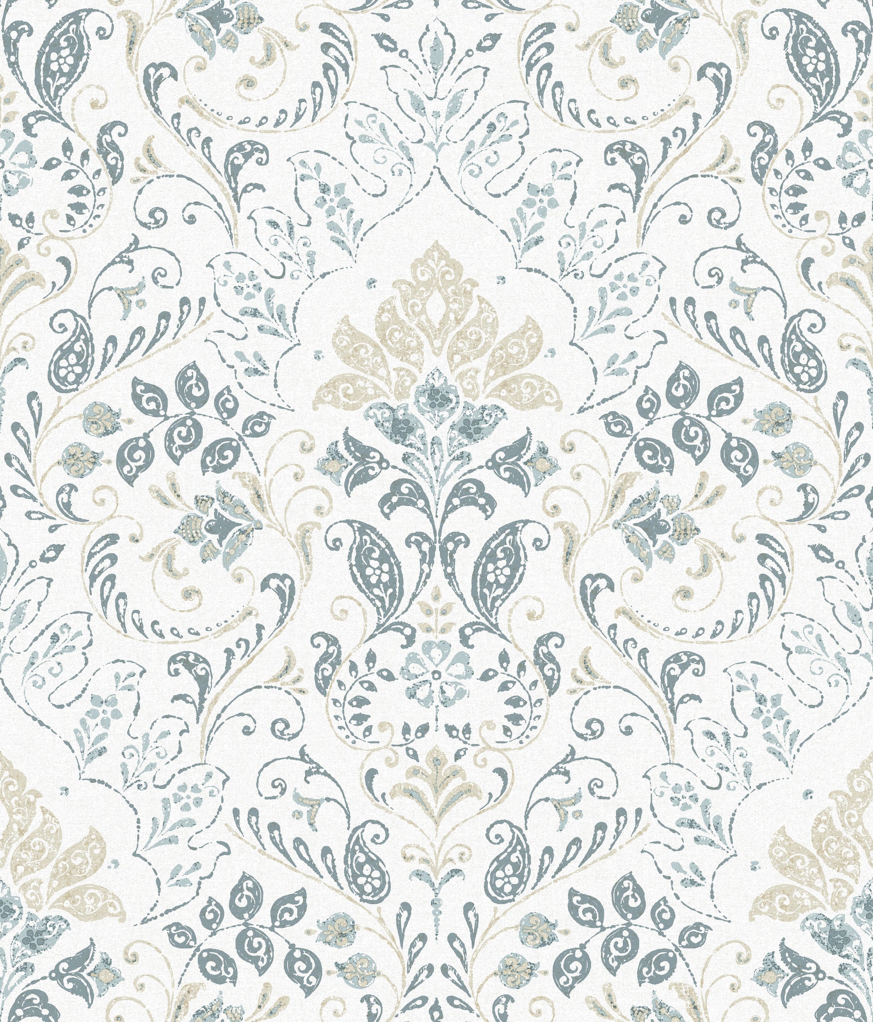 Persian Damask Peel and Stick Wallpaper by WallPops