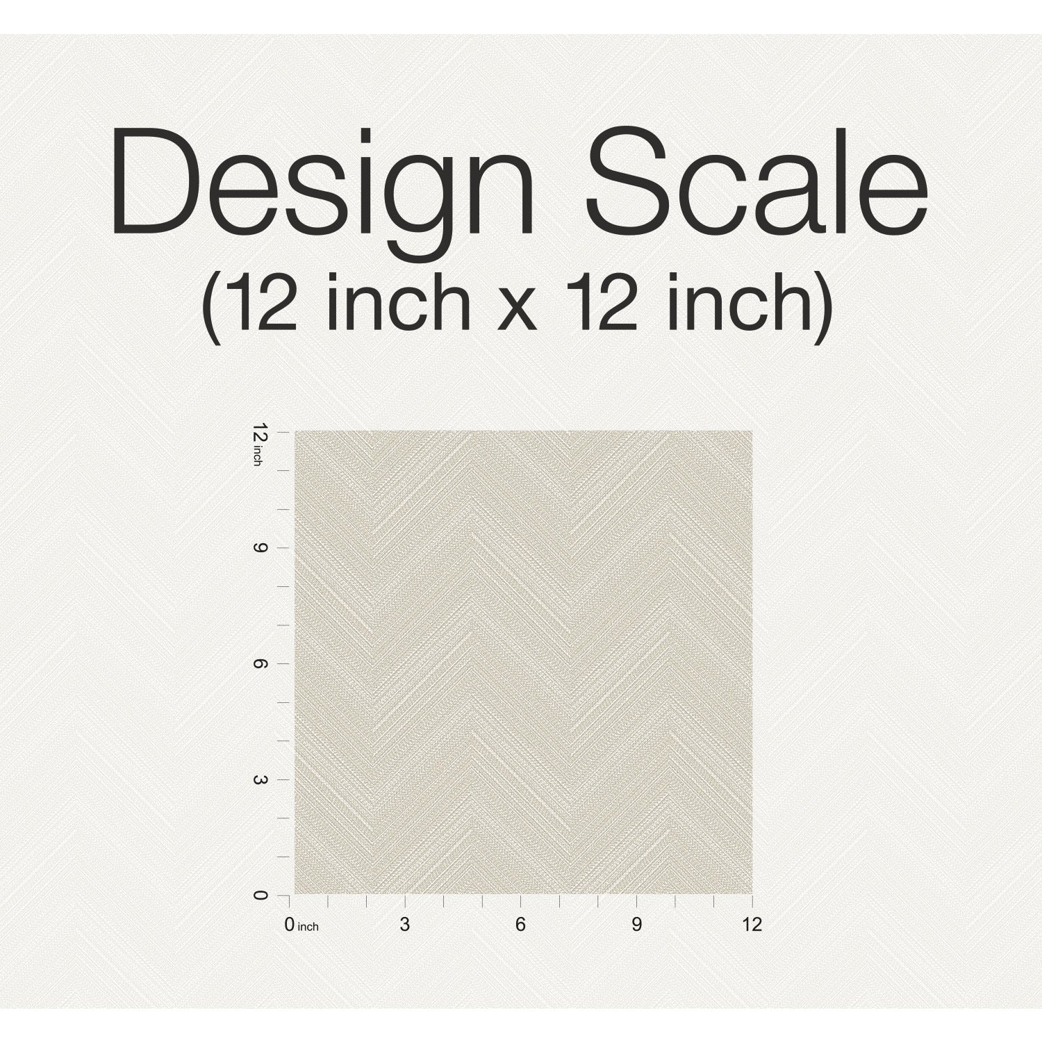 Herringbone Weave Peel and Stick Wallpaper pattern close-up