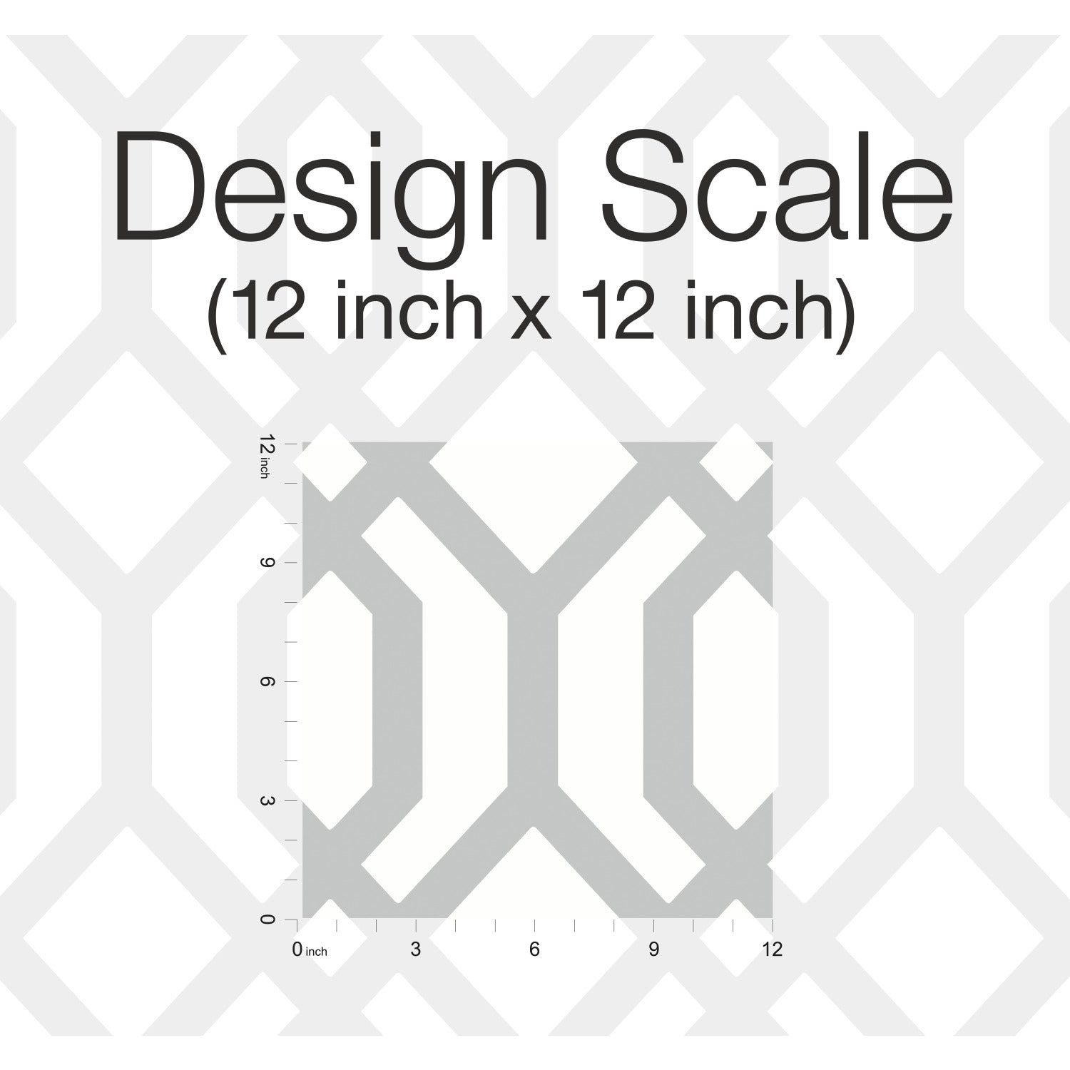 Gazebo Lattice P&S Wallpaper pattern close-up