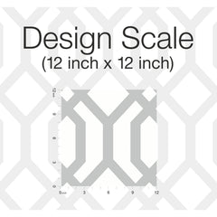 Gazebo Lattice P&S Wallpaper pattern close-up