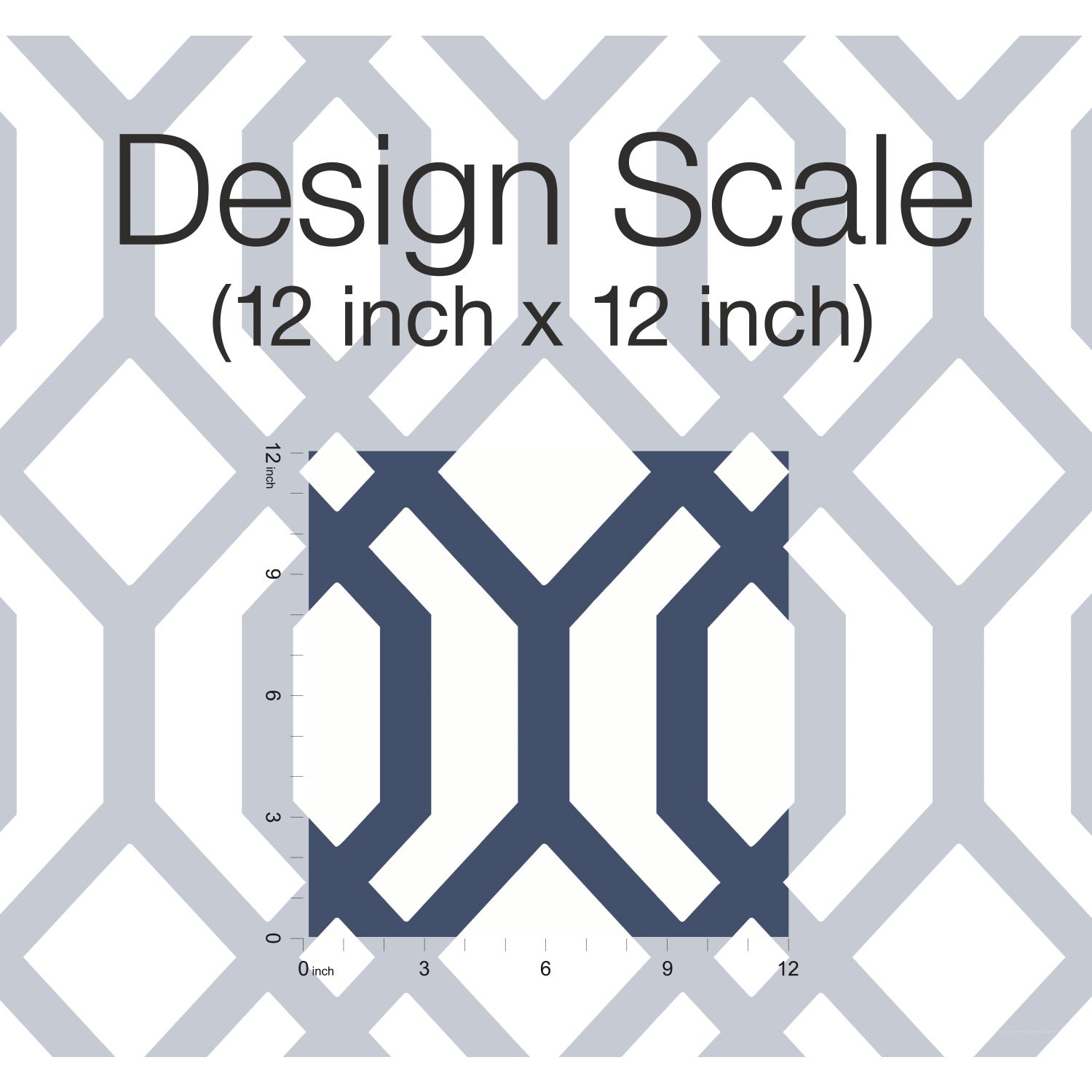 Gazebo Lattice Peel and Stick Wallpaper pattern close-up