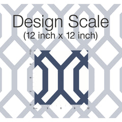 Gazebo Lattice Peel and Stick Wallpaper pattern close-up
