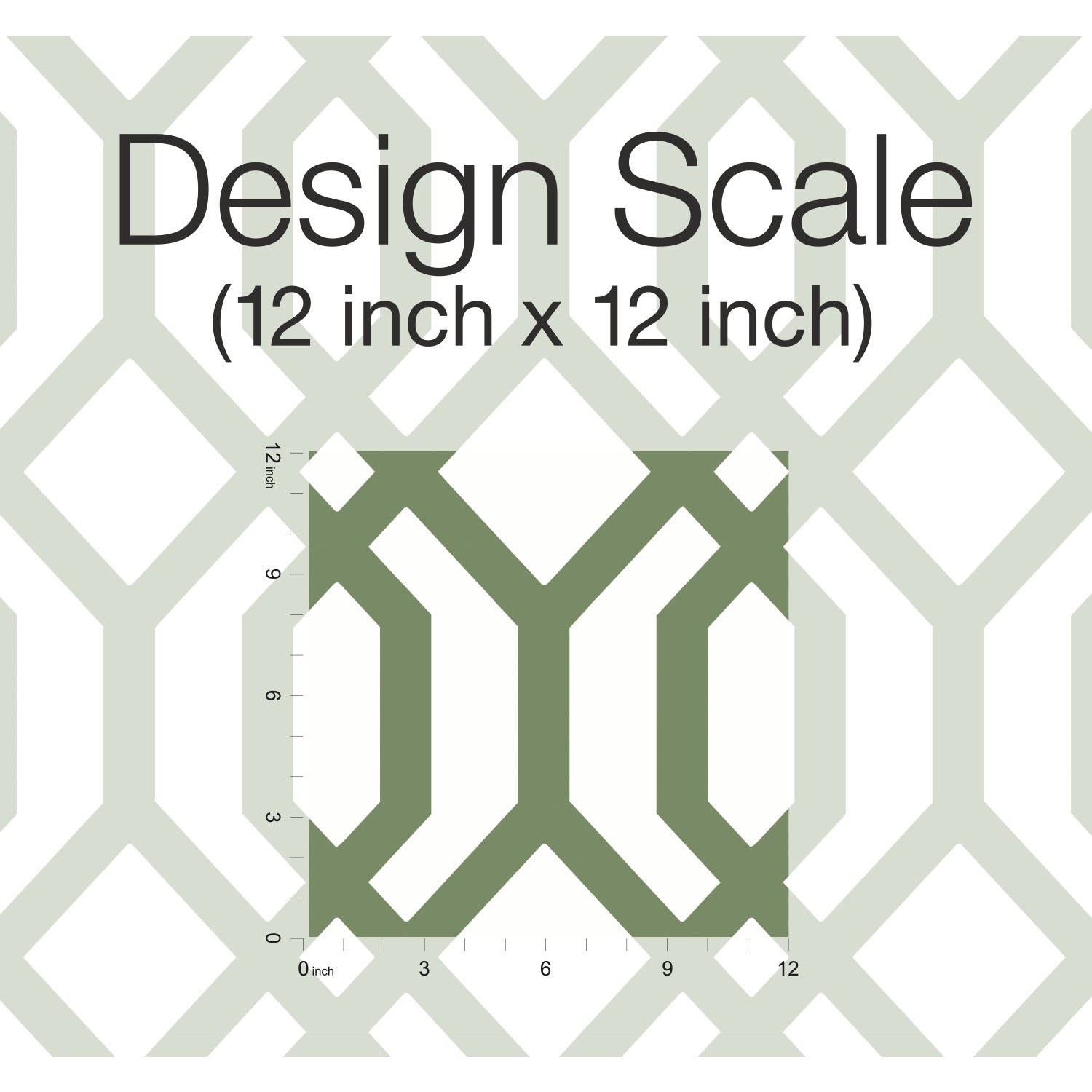 Gazebo Lattice Peel and Stick Wallpaper pattern close-up