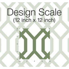 Gazebo Lattice Peel and Stick Wallpaper pattern close-up