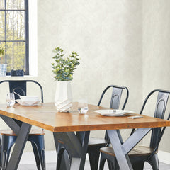 Reclaimed Tin Diamond P&S Wallpaper in a room setting