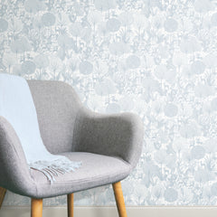 Forest Friends P&S Wallpaper in a room setting