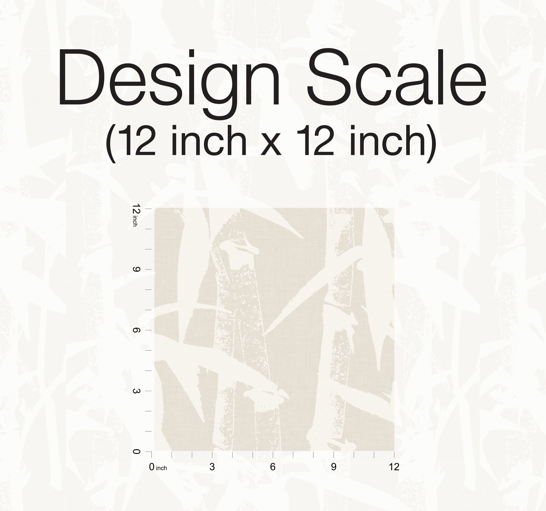 Modern Bamboo Peel & Stick Wallpaper pattern close-up
