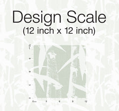 Modern Bamboo Peel & Stick Wallpaper pattern close-up
