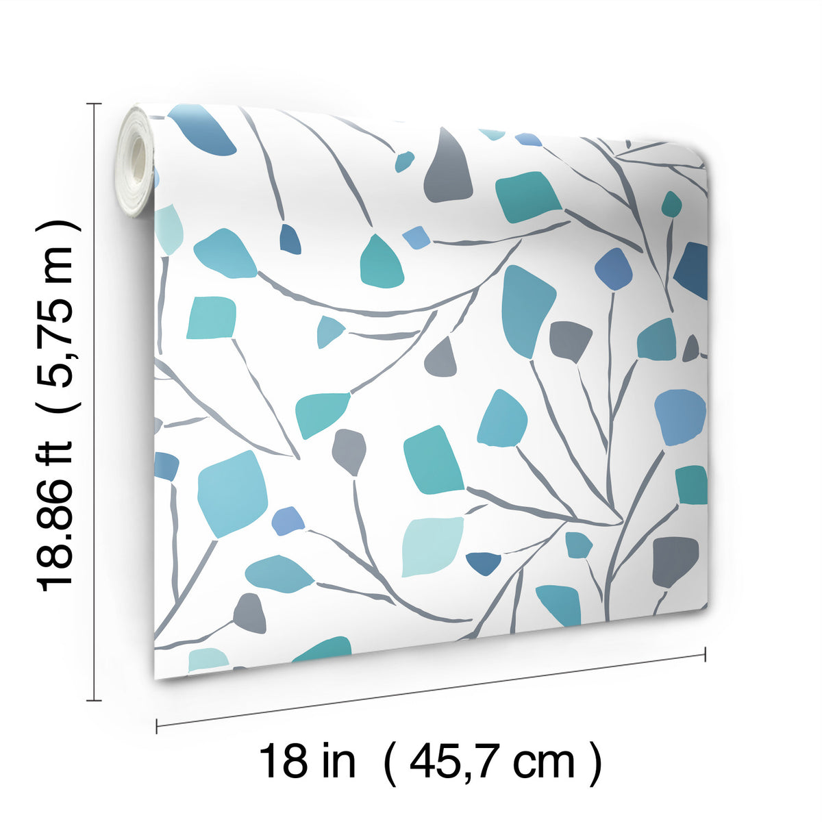 Terrazzo Branch P&S Wallpaper by WallPops