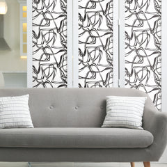 RMK12097RL Peel and Stick Wallpaper in a room setting
