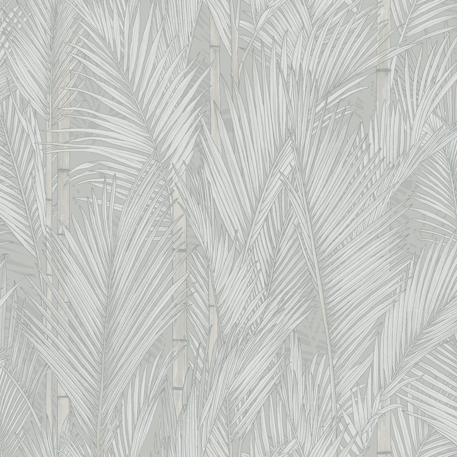 Swaying Fronds Peel & Stick Wallpaper by WallPops