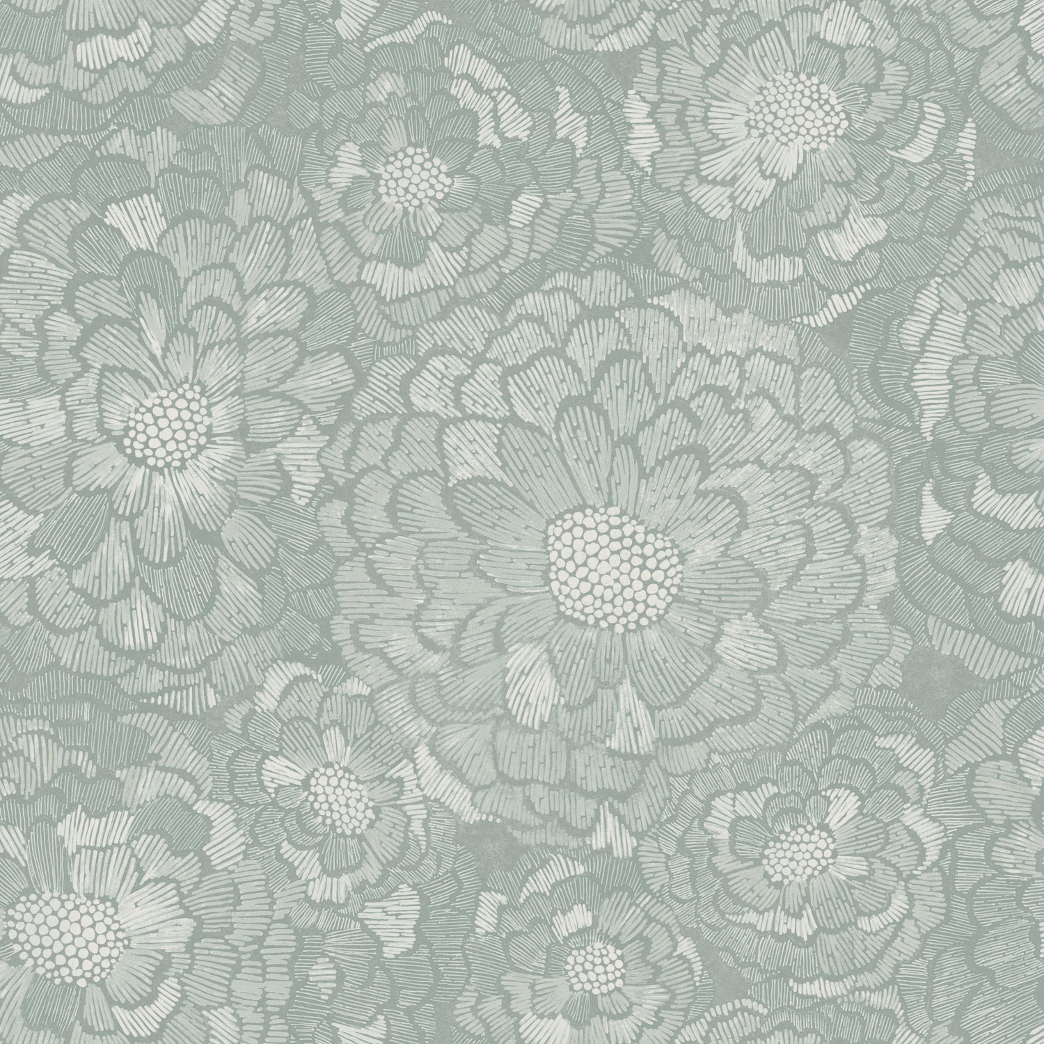 Zen Dahlia P&S Wallpaper by WallPops