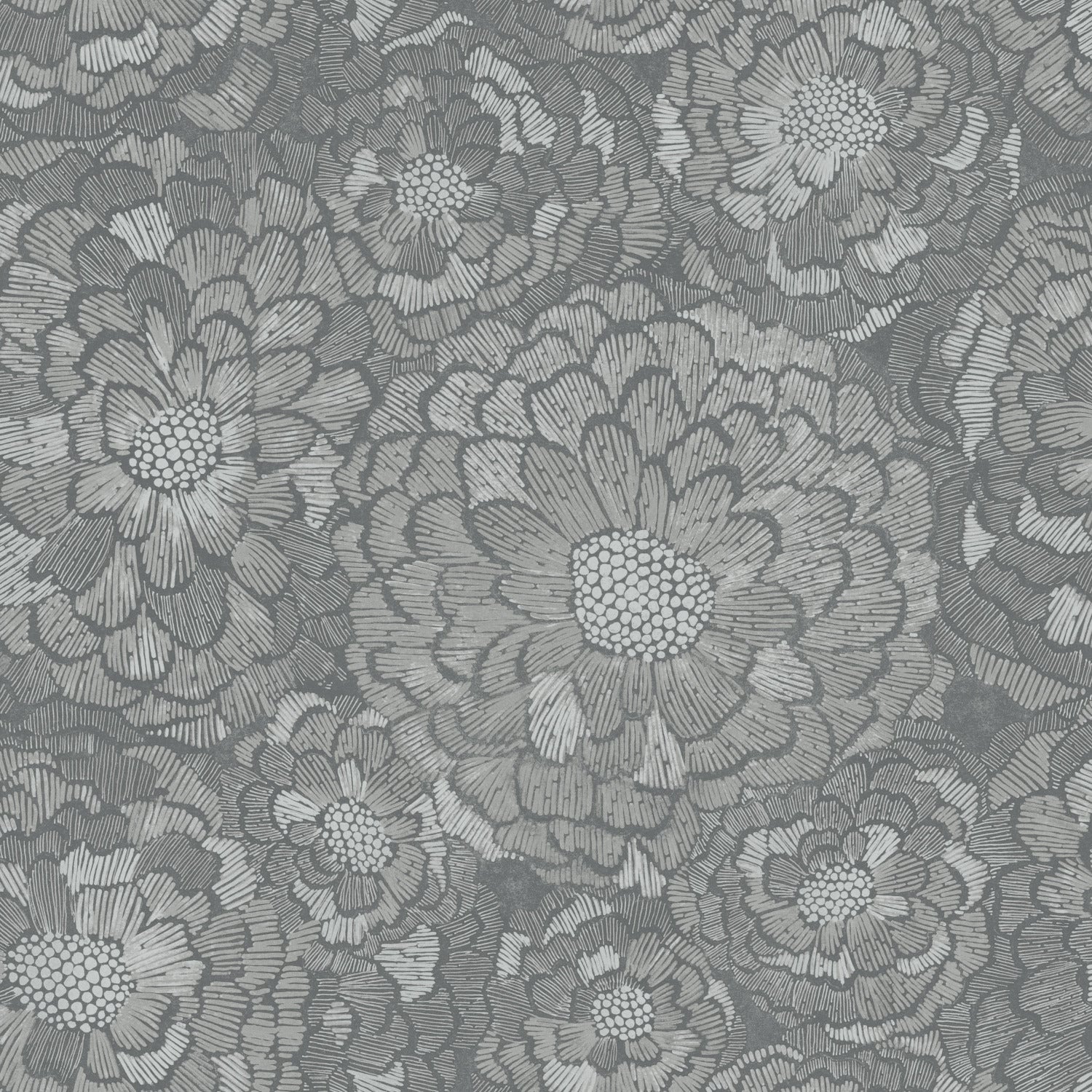 Zen Dahlia P&S Wallpaper by WallPops