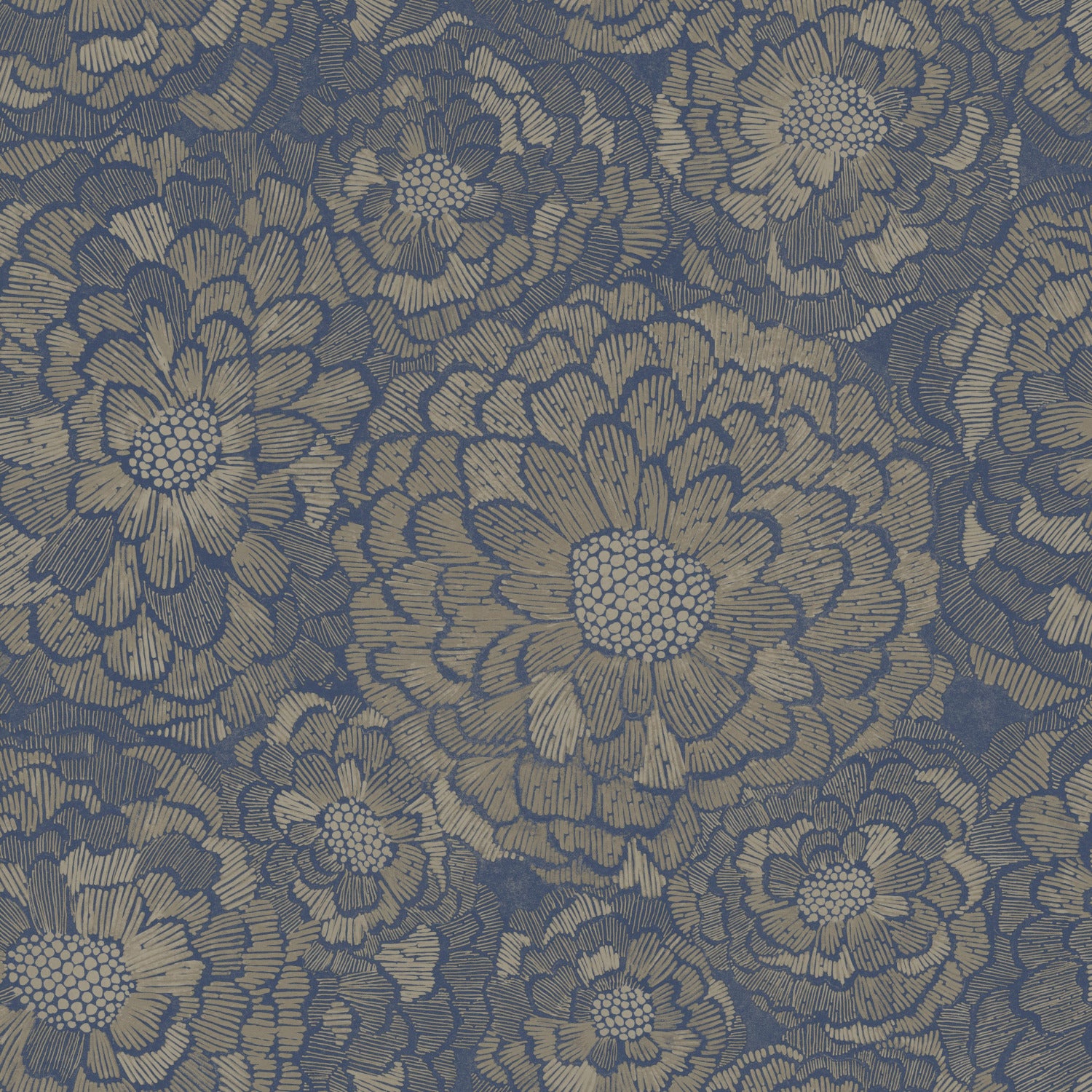 Zen Dahlia P&S Wallpaper by WallPops