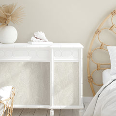 Woven Reed Stitch P&S Wallpaper in a room setting