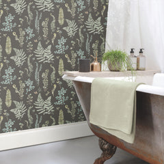 Fern Study P&S Wallpaper in a room setting