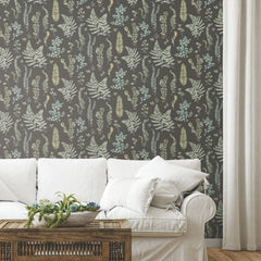 Fern Study P&S Wallpaper in a room setting