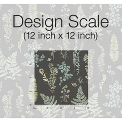 Fern Study P&S Wallpaper pattern close-up