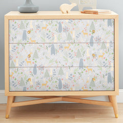 RMK12120RL peel and stick wallpaper in a room setting