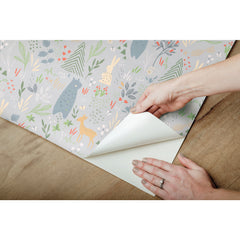 RMK12120RL peel and stick wallpaper - how to peel