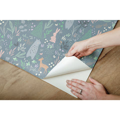 RMK12121RL peel and stick wallpaper - how to peel